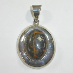 Silpada Jewelry - Silpada Leopard Stone Oval Pendant S0036 Silpada Jewelry - Silpada Leopard Stone Oval Pendant S0036